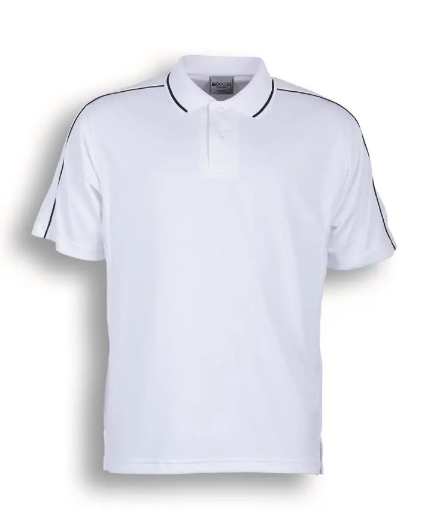 Picture of Bocini, Mens Breezeway Striped Polo